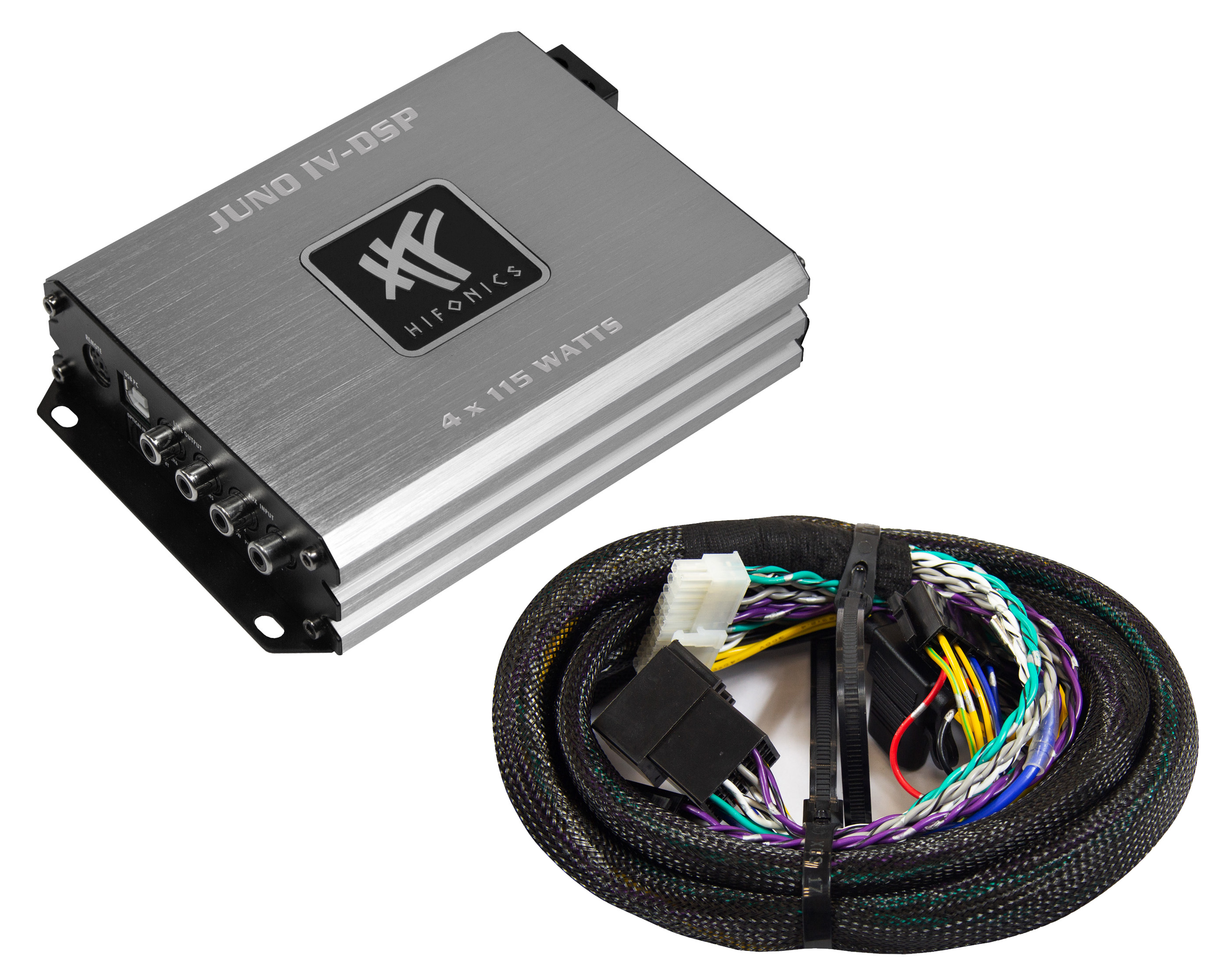 HIFONICS Digital 4CH Amp mit 6CH DSP | JUNOIVDSP-ISO