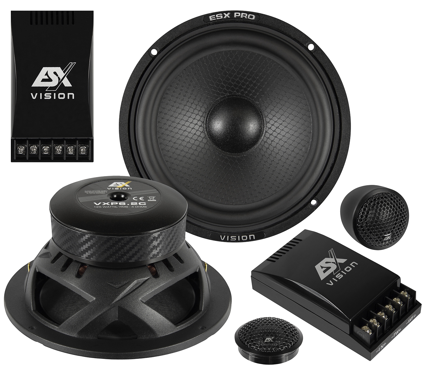 ESX VISION 2-Wege Kompo 16,5 cm VXP-6.2C