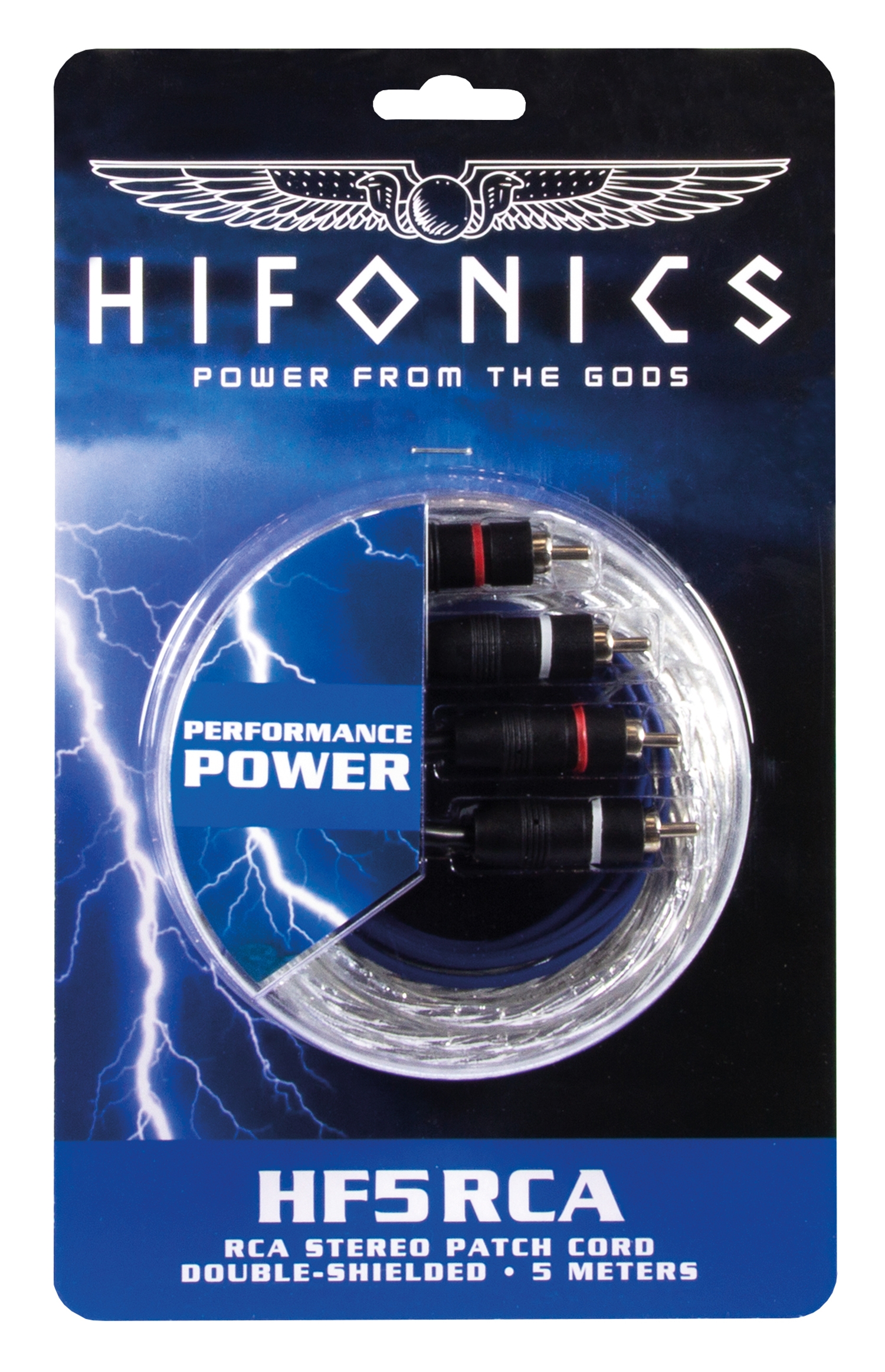 HIFONICS Cinchkabel 5 m HF5-RCA