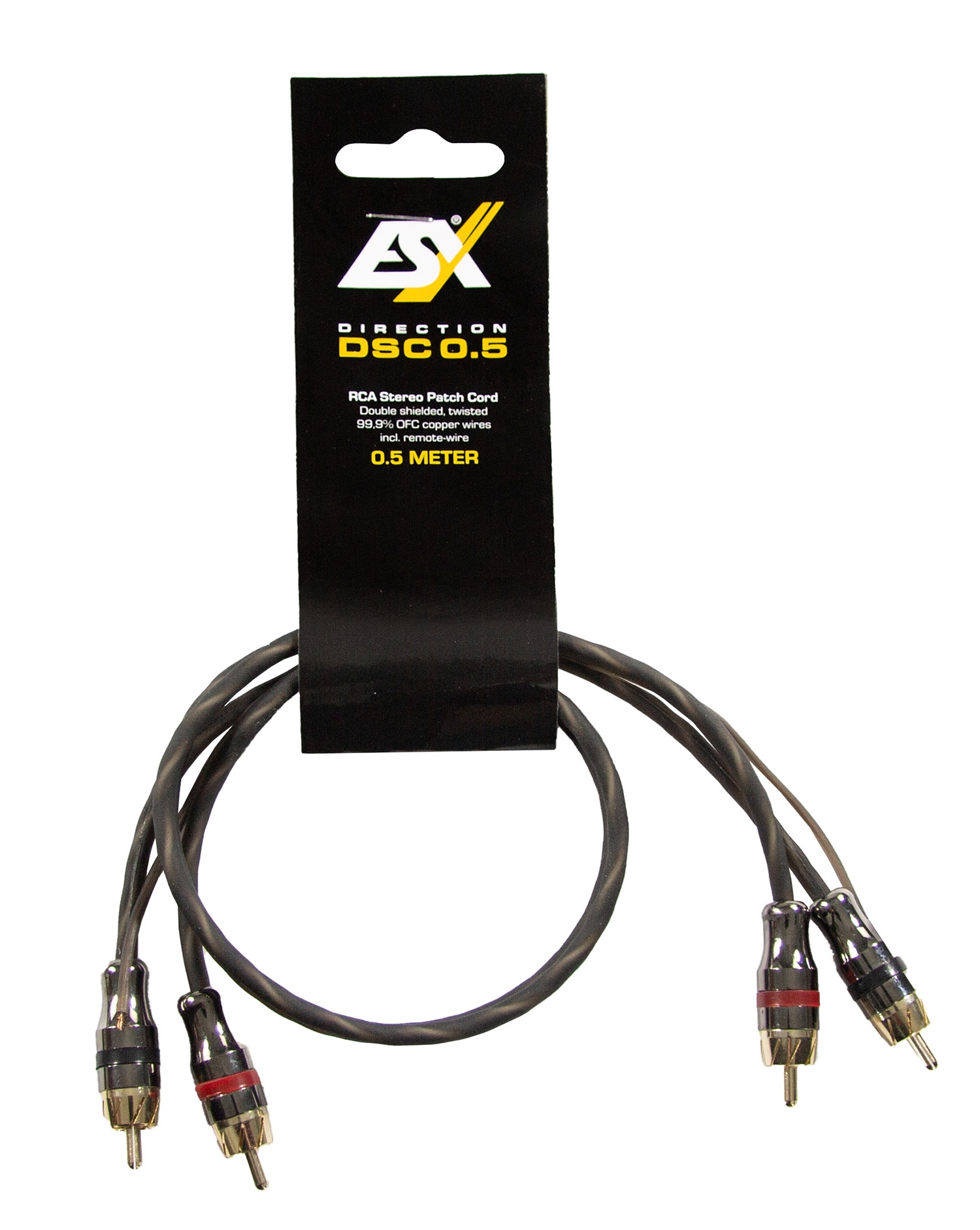 ESX DIRECTION Cinchkabel 0,5 m DSC0.5