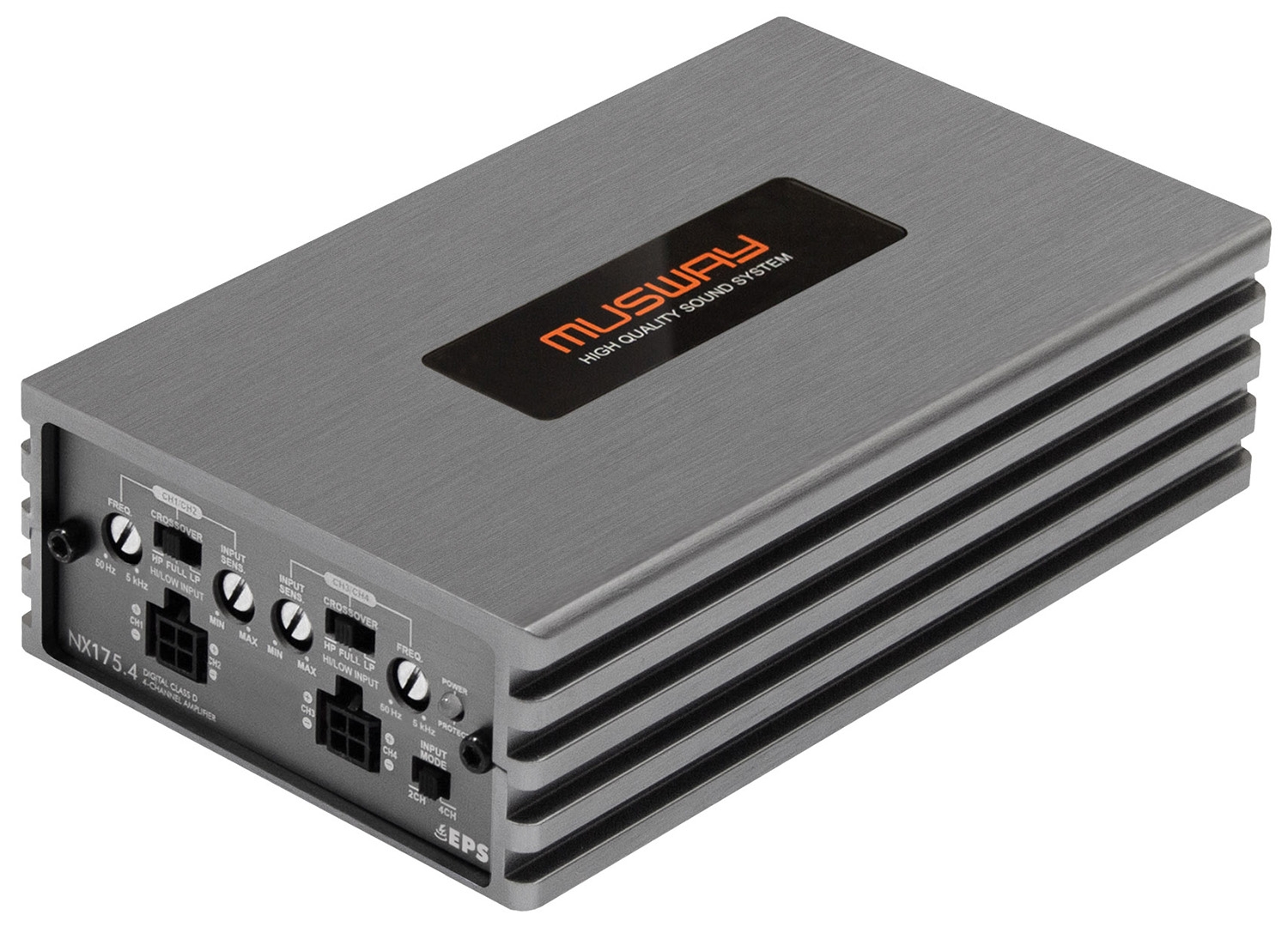 MUSWAY Digital 4-Kanal AMP NX175.4