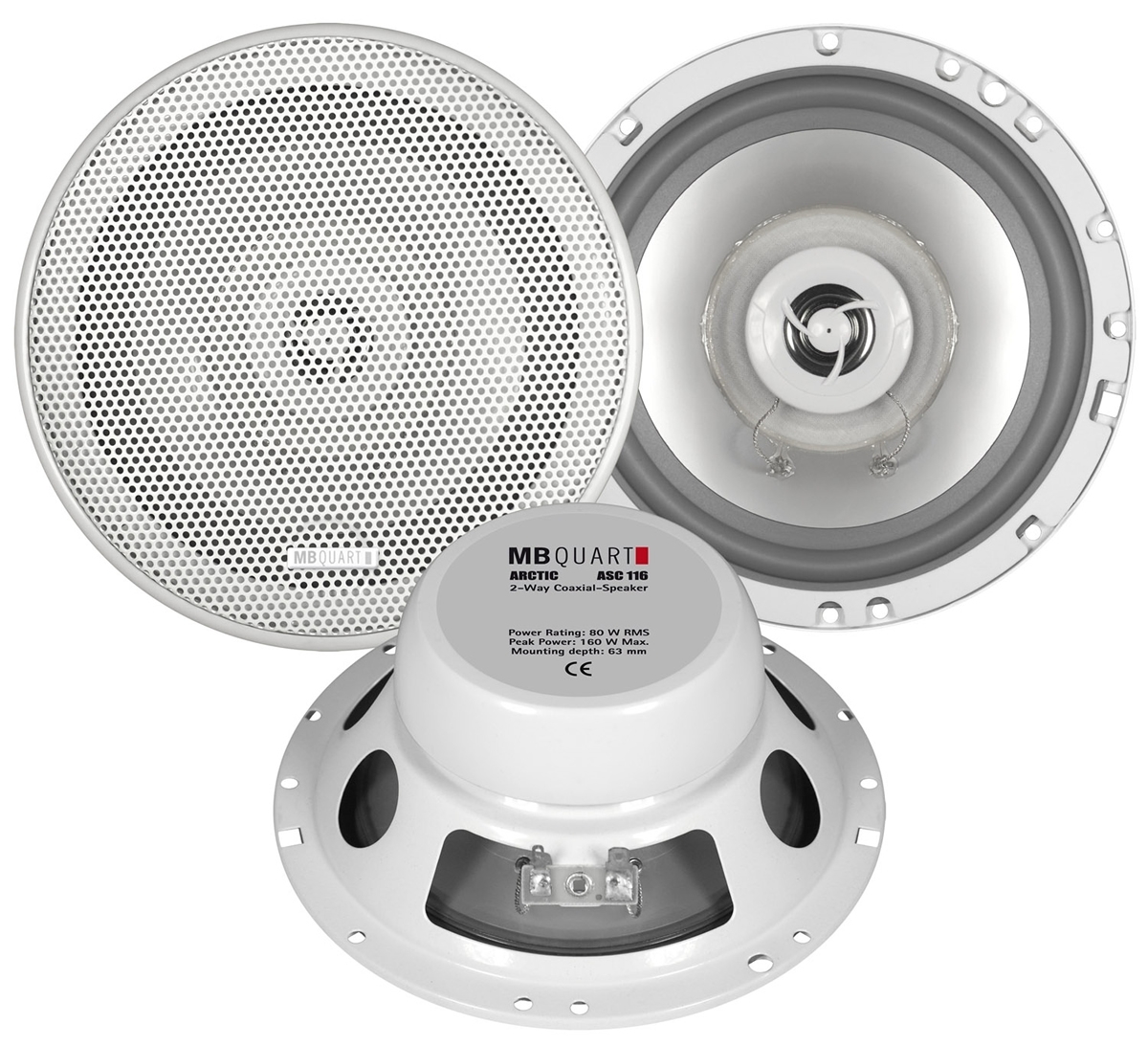 MB QUART ARCTIC Koax 16,5 cm ASC-116