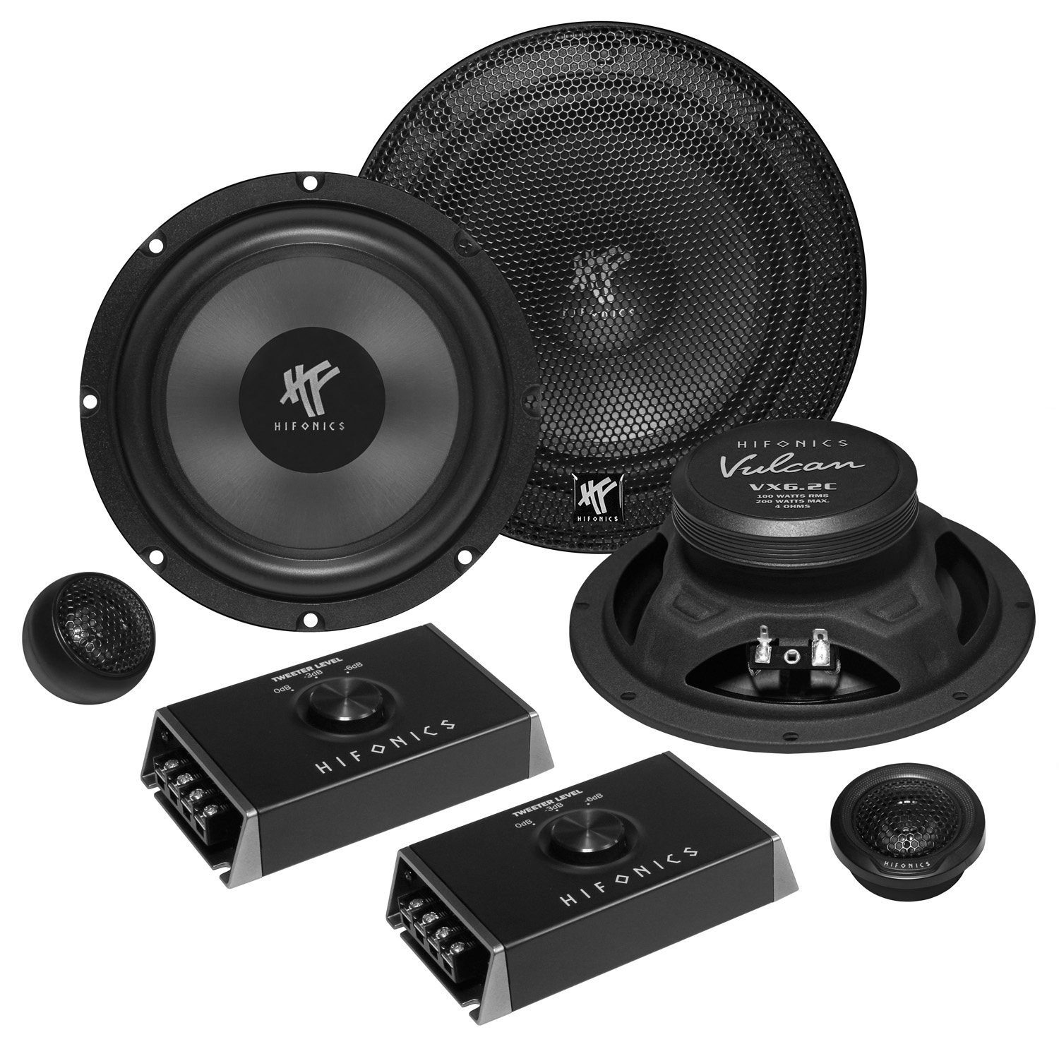 HIFONICS VULCAN 2-Wege Kompo 16,5 cm VX-6.2C