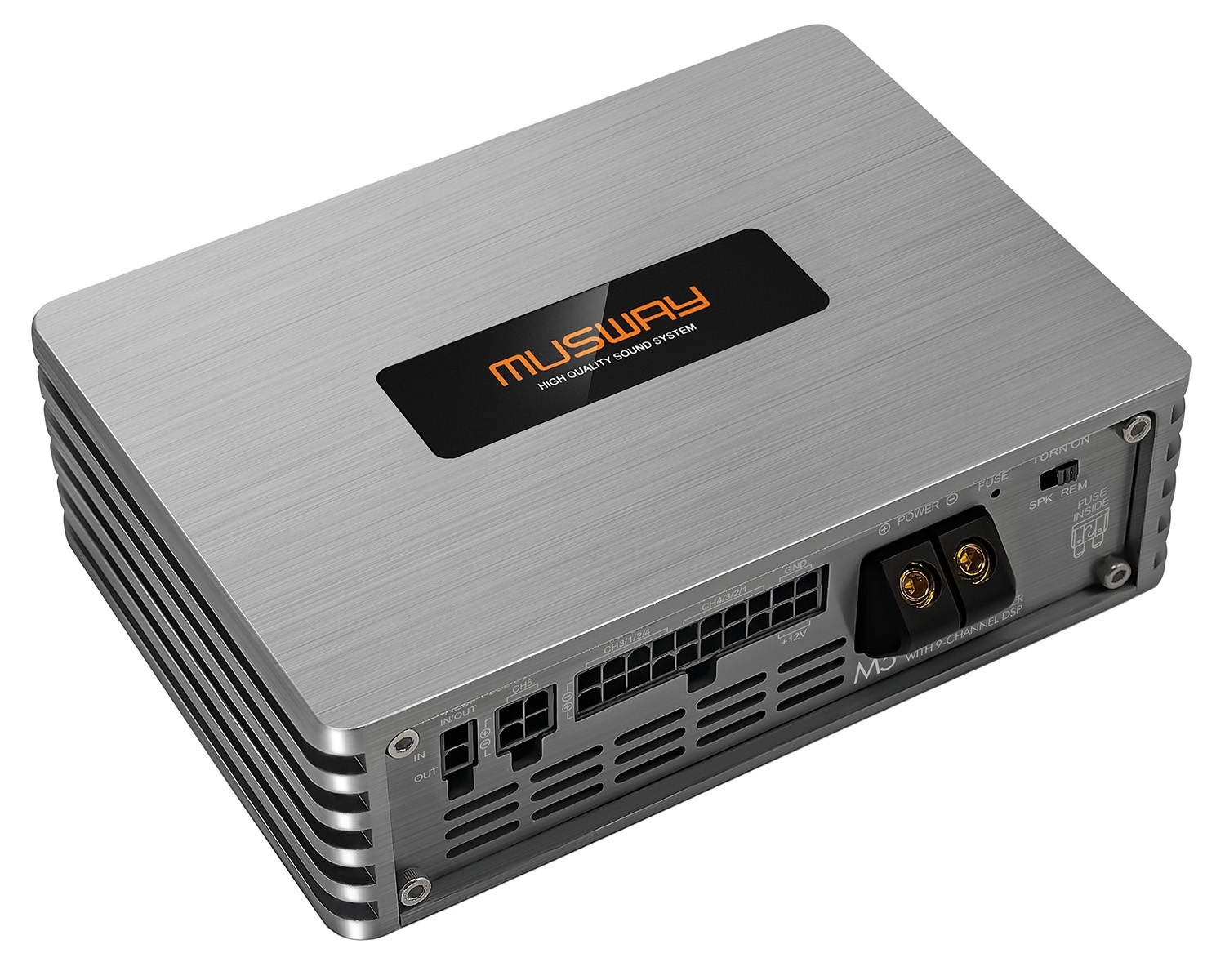 MUSWAY Digital 5-Kanal AMP mit 9-Kanal DSP M5 (512K Version)