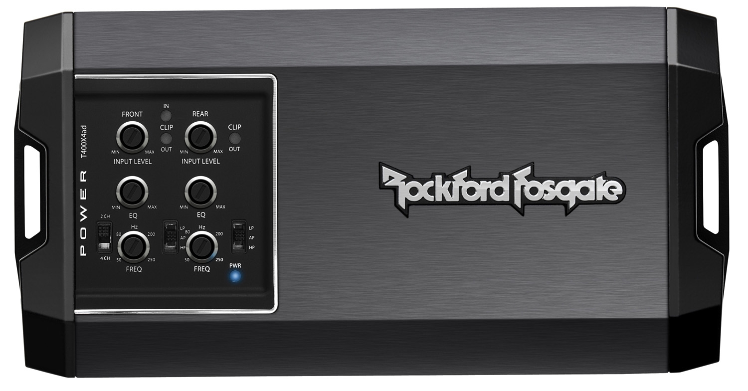 ROCKFORD POWER 4CH Amp T400x4ad