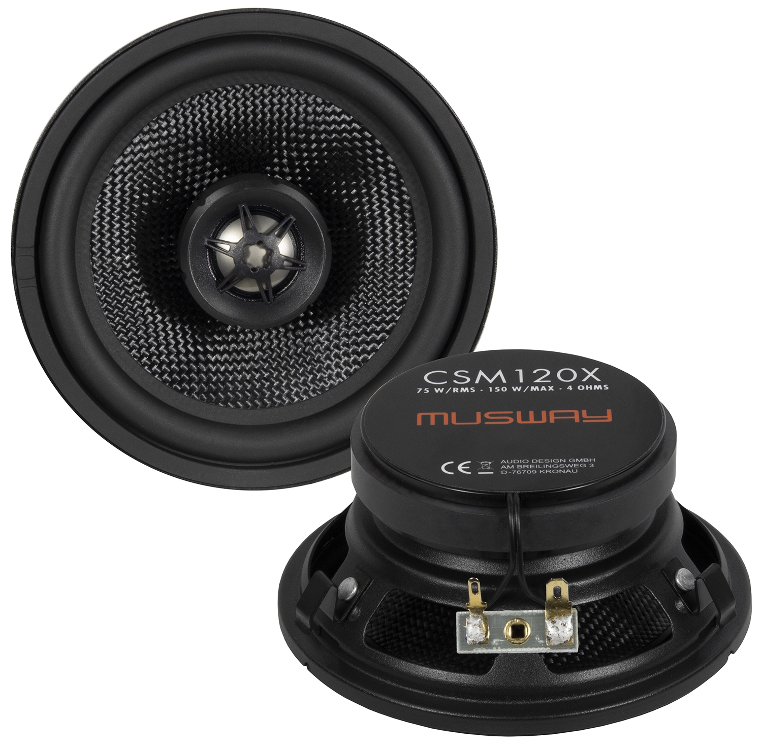 MUSWAY Koax 12 cm CSM-120X