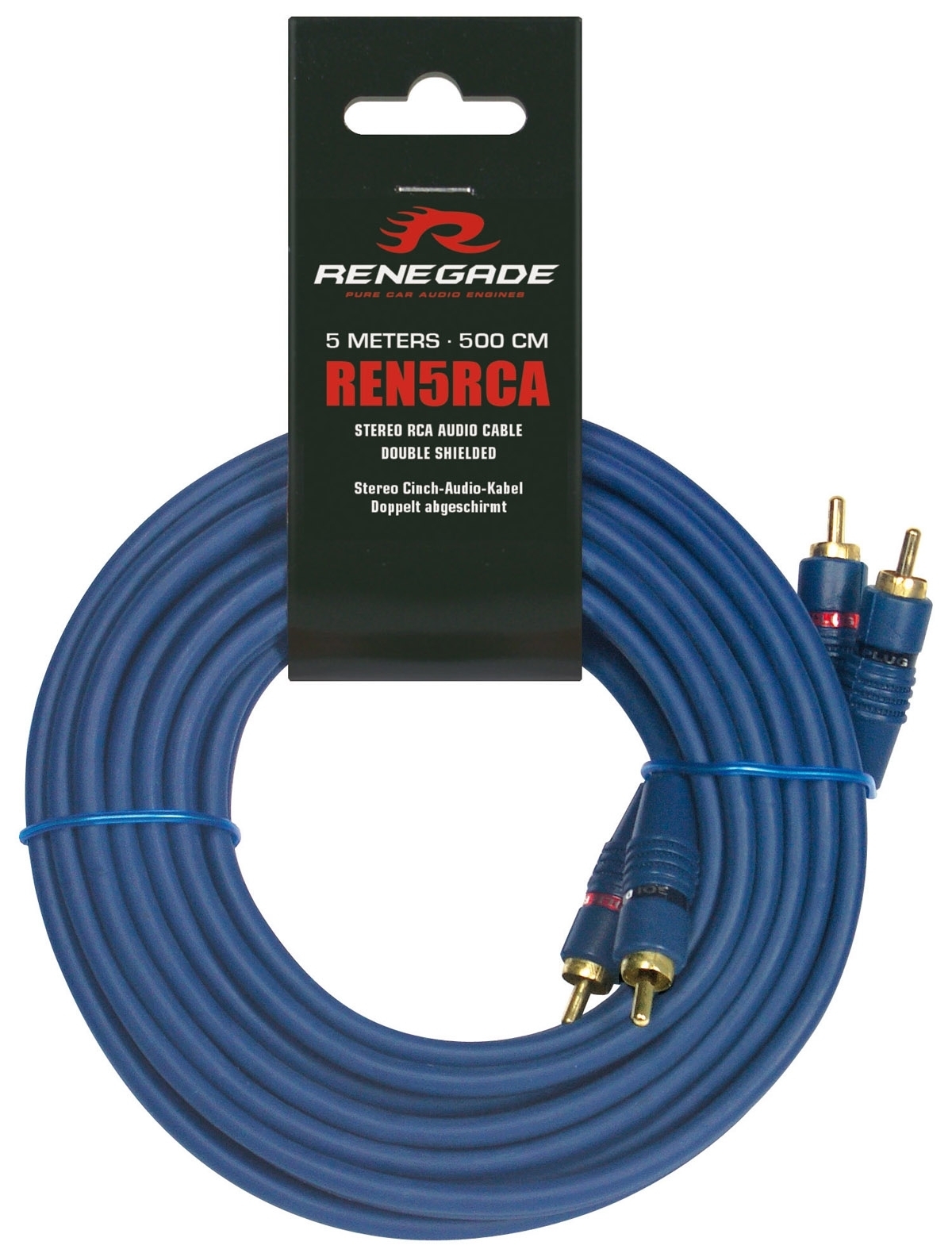 RENEGADE Cinchkabel 5 m REN5RCA