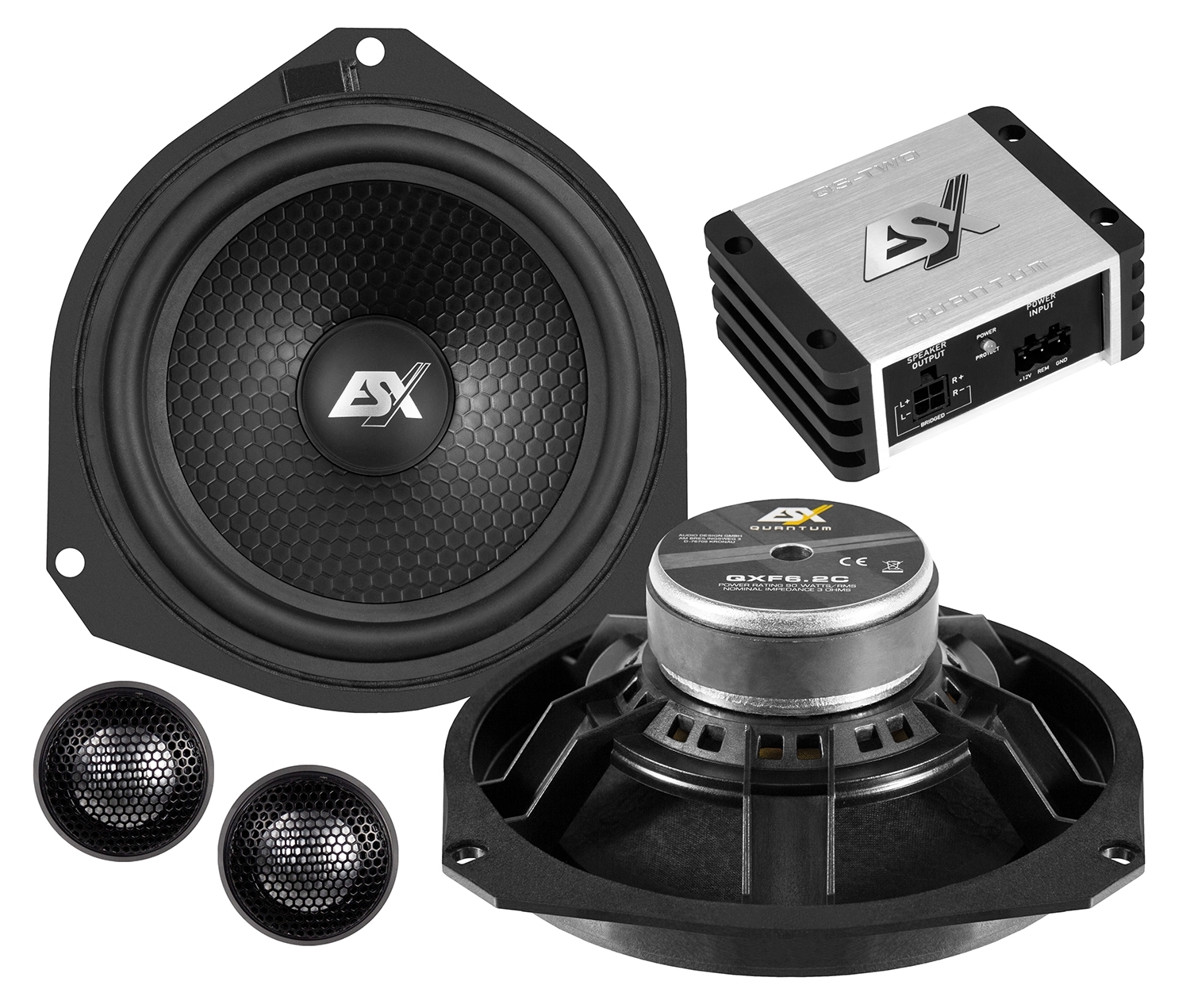 ESX QUANTUM Aktives Kompo 16 cm QXFA-6.2C