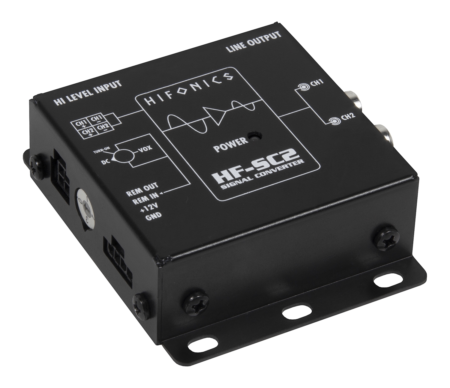 HIFONICS 2CH High to Low Level Converter HF-SC2 (mit EPS)