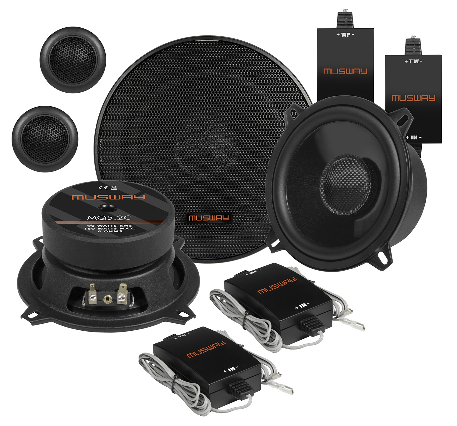 MUSWAY 2-Wege Kompo 13 cm MQ-5.2C