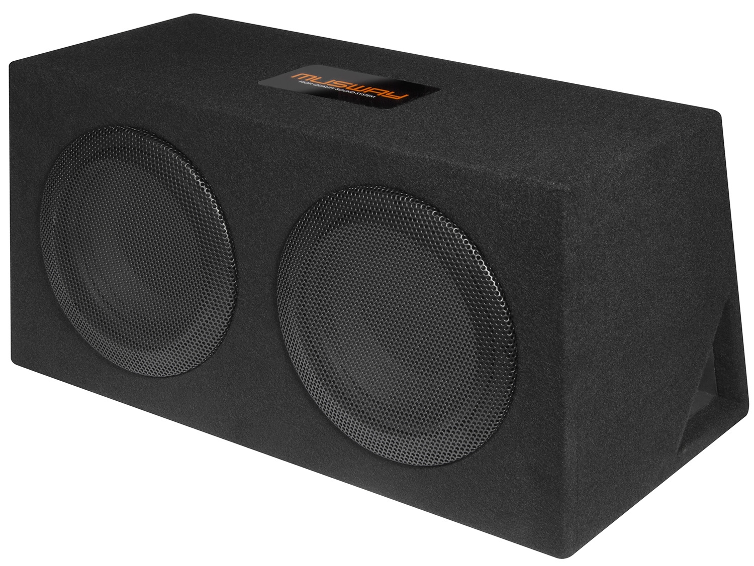 MUSWAY Dual Bassreflex-Gehäusesub MR-206Q