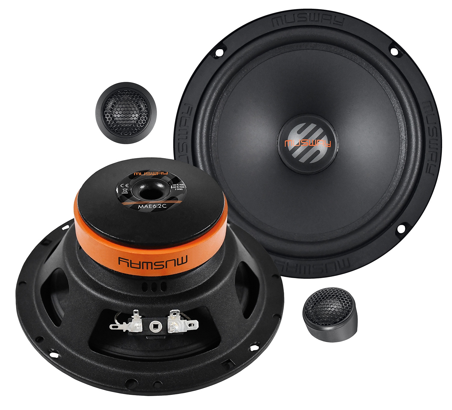 MUSWAY 2-Wege Kompo 16,5 cm MAE6.2C