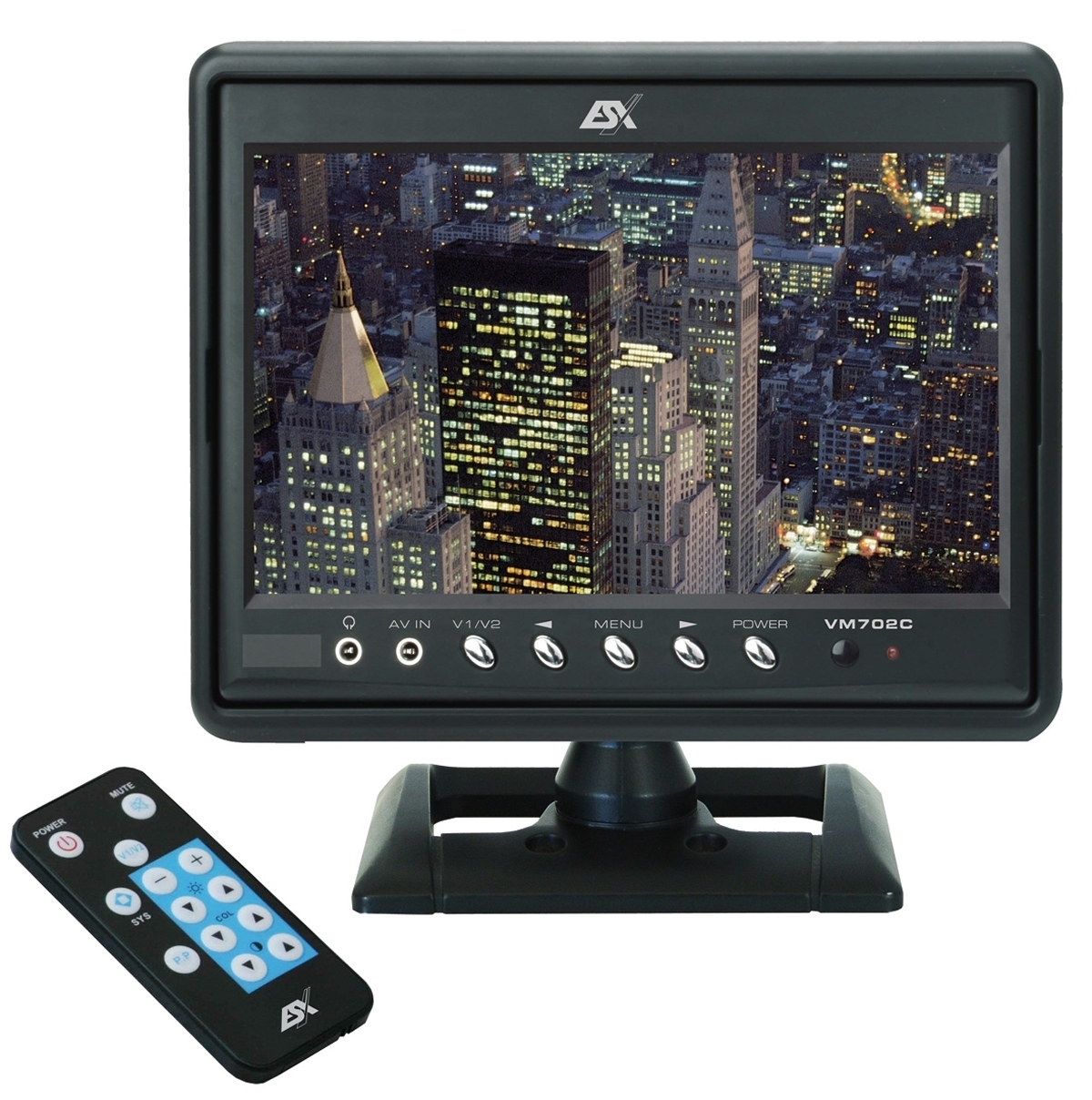 ESX 17,8 cm (7") TFT-Monitor VM702C