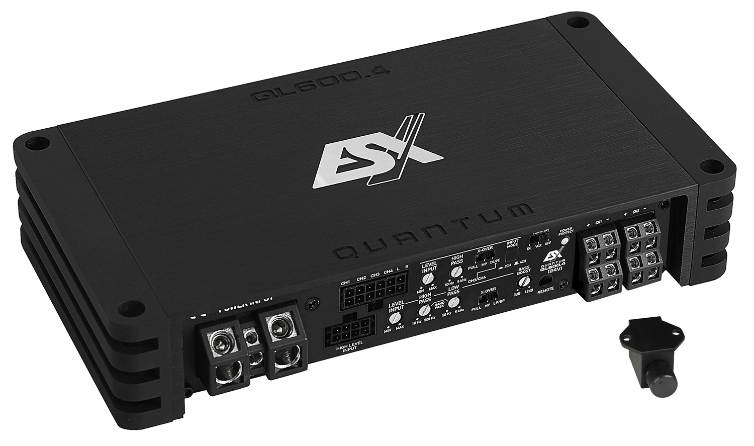 ESX QUANTUM Digital 4CH AMP QL600.4 (24V)