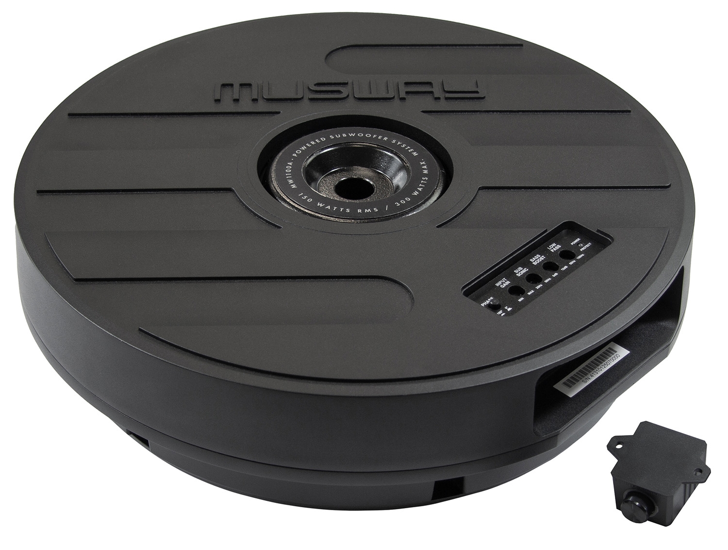 MUSWAY Reserverad Aktiv-Subwoofer MW-1100A