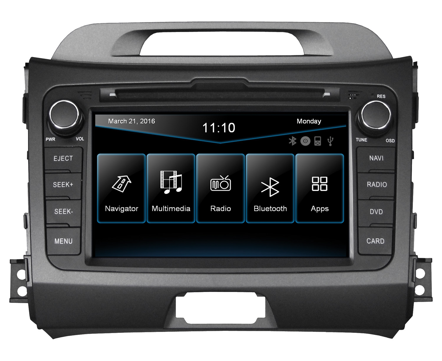 ESX Naviceiver VN720-KI-SPORTAGE