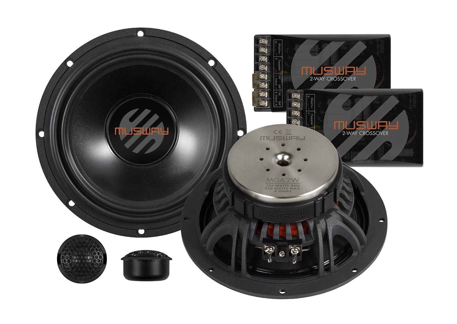 MUSWAY 2-Wege Kompo 16,5 cm MG6.2C