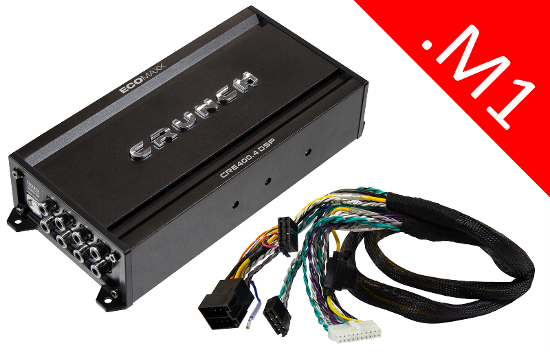 CRUNCH 4CH DSP AMP - CRE400.4DSP-ISO.M1