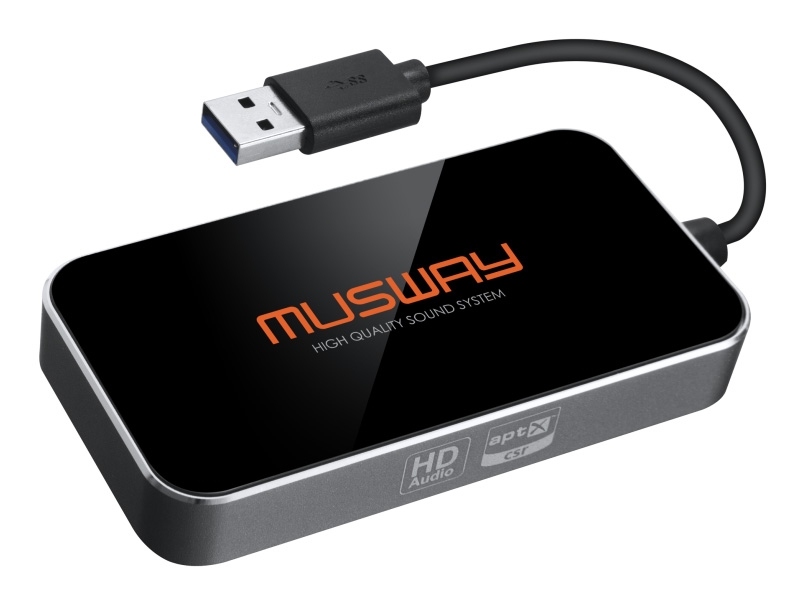 MUSWAY BT (Audiostreaming) USB Dongle BTS-HD