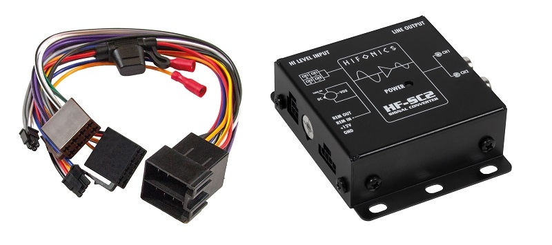 HIFONICS 2CH High to Low Level Converter HF-SC2-ISO (mit EPS)