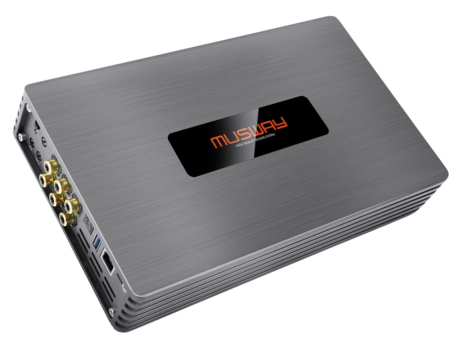 MUSWAY Digital 8-Kanal AMP mit 12-Kanal DSP M8 (512K Version)