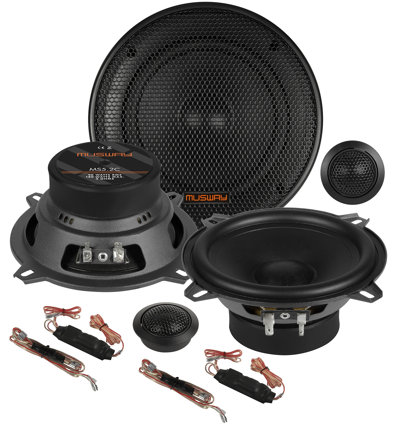 MUSWAY 2-Wege Kompo 13 cm MS-5.2C