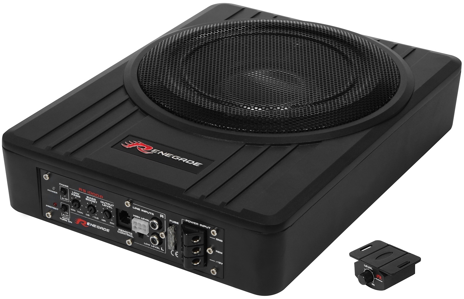 RENEGADE Untersitz Aktiv-Subwoofer RS1000A