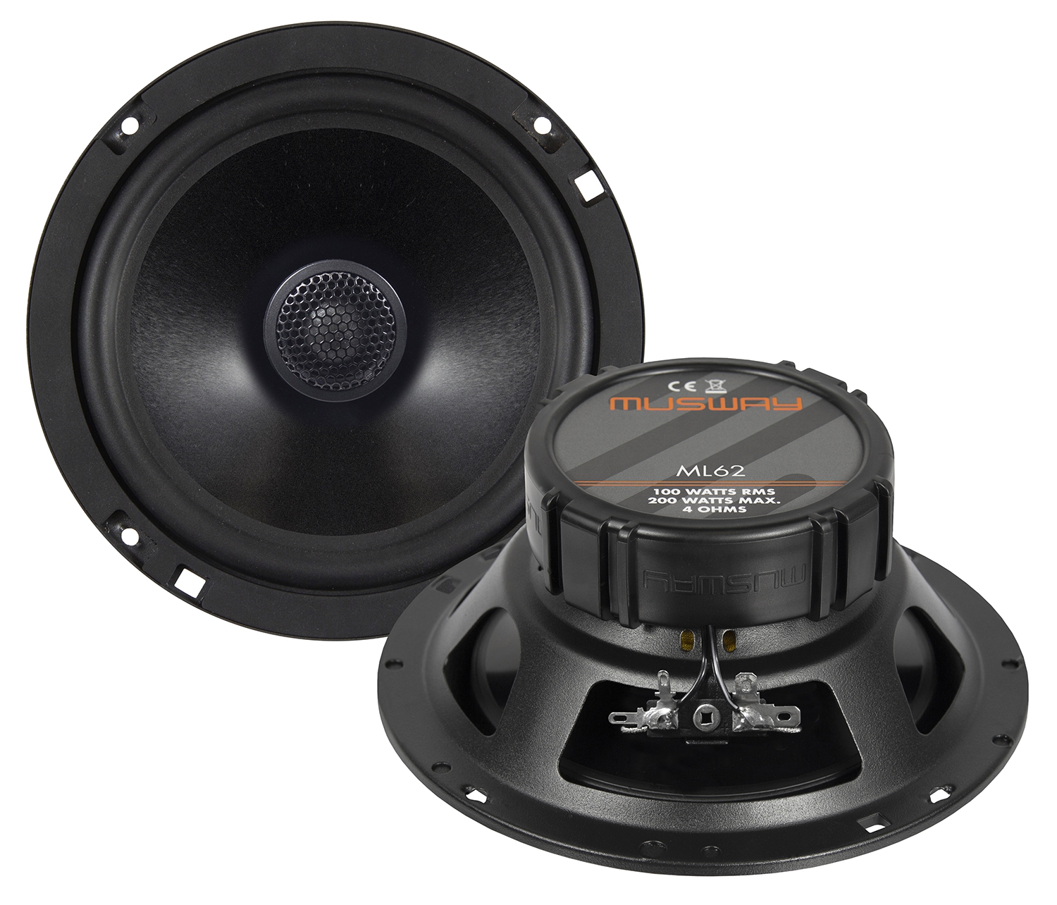 MUSWAY 2-Wege Koax 16,5 cm ML62