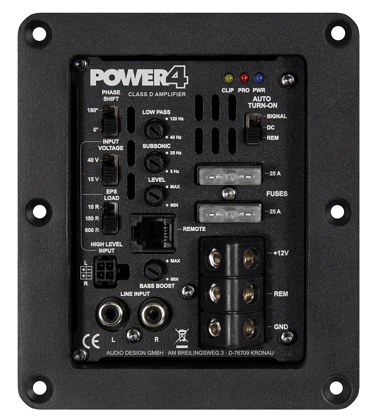 Power-Modul 460 Watt @ 4 Ohm POWER4