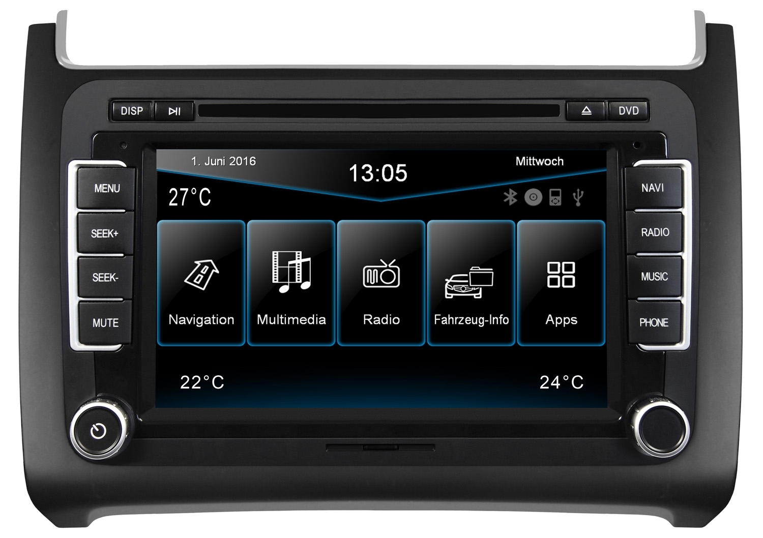 ESX Naviceiver VN720-VO-P6C-GREY
