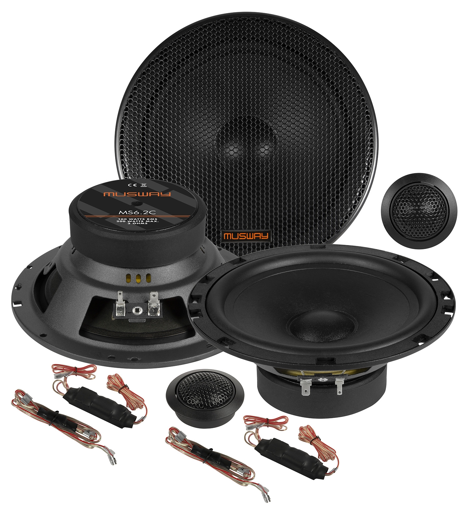 MUSWAY 2-Wege Kompo 16,5 cm MS-6.2C