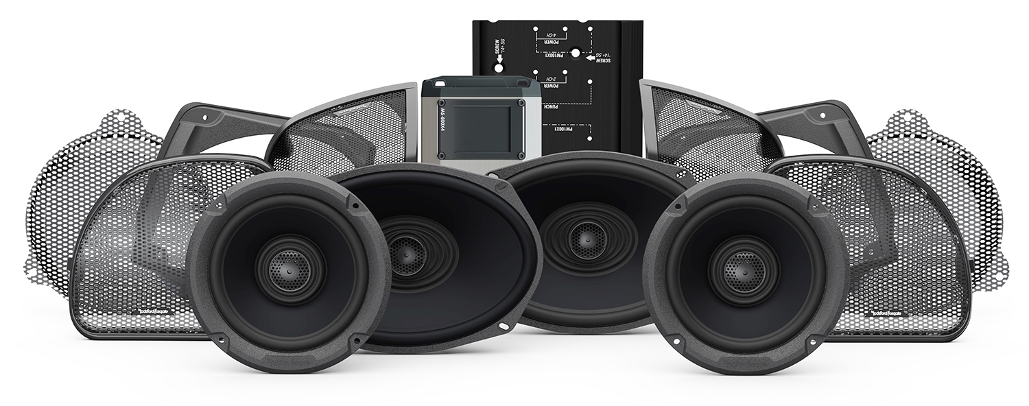 ROCKFORD FOSGATE Audio Kit HD14-PMX-STG3