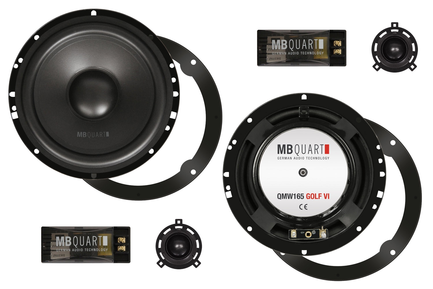 MB QUART 2-Wege Kompo 16,5 cm QM-165 GOLF VI