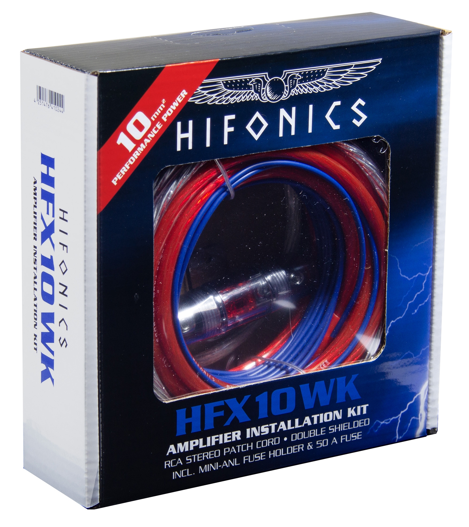 HIFONICS Kabelkit 10 mm² HFX10WK