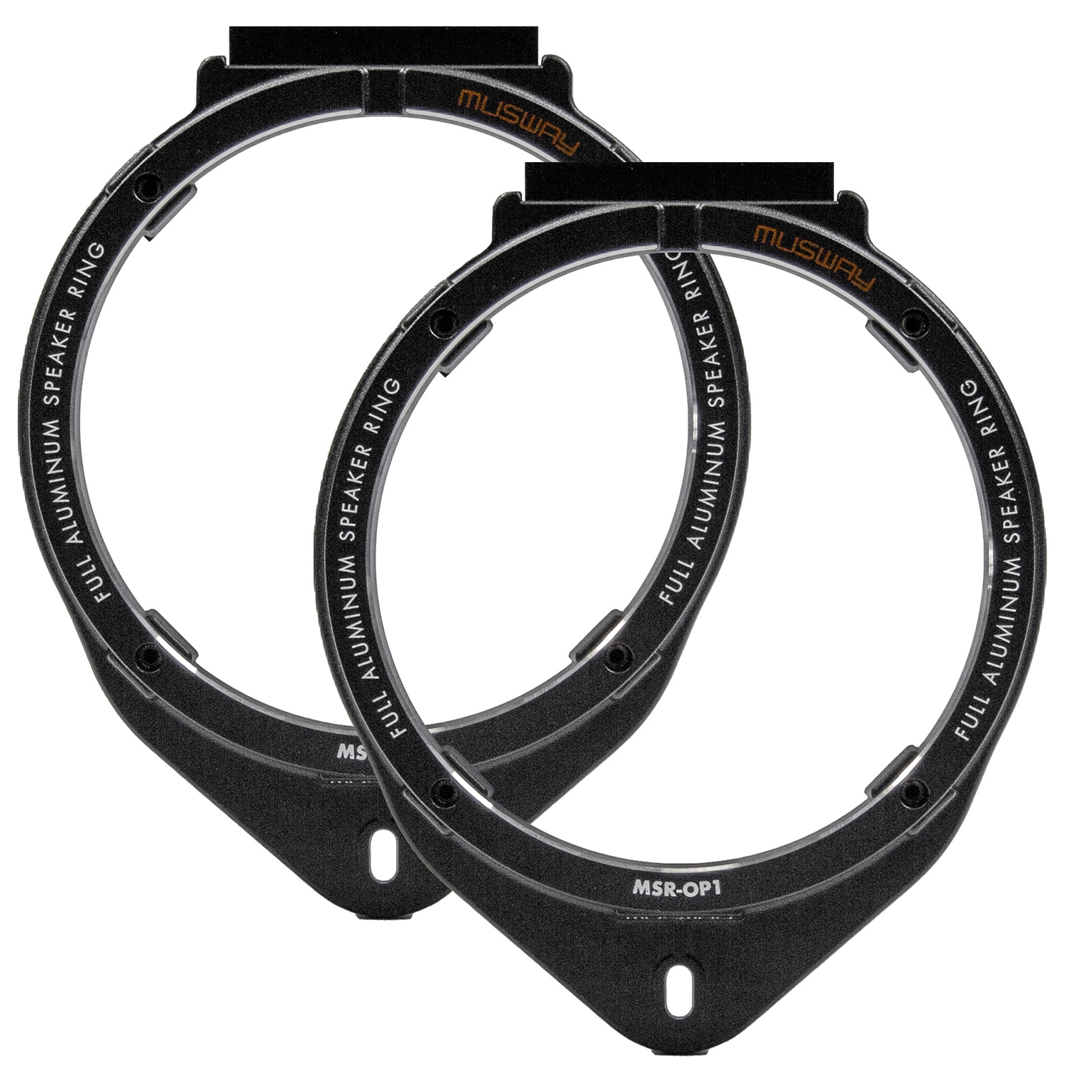 MUSWAY 1 Paar Lautsprecher Ringe für Opel MSR-OP1