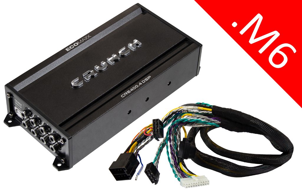 CRUNCH 4CH DSP AMP - CRE400.4DSP-ISO.M6