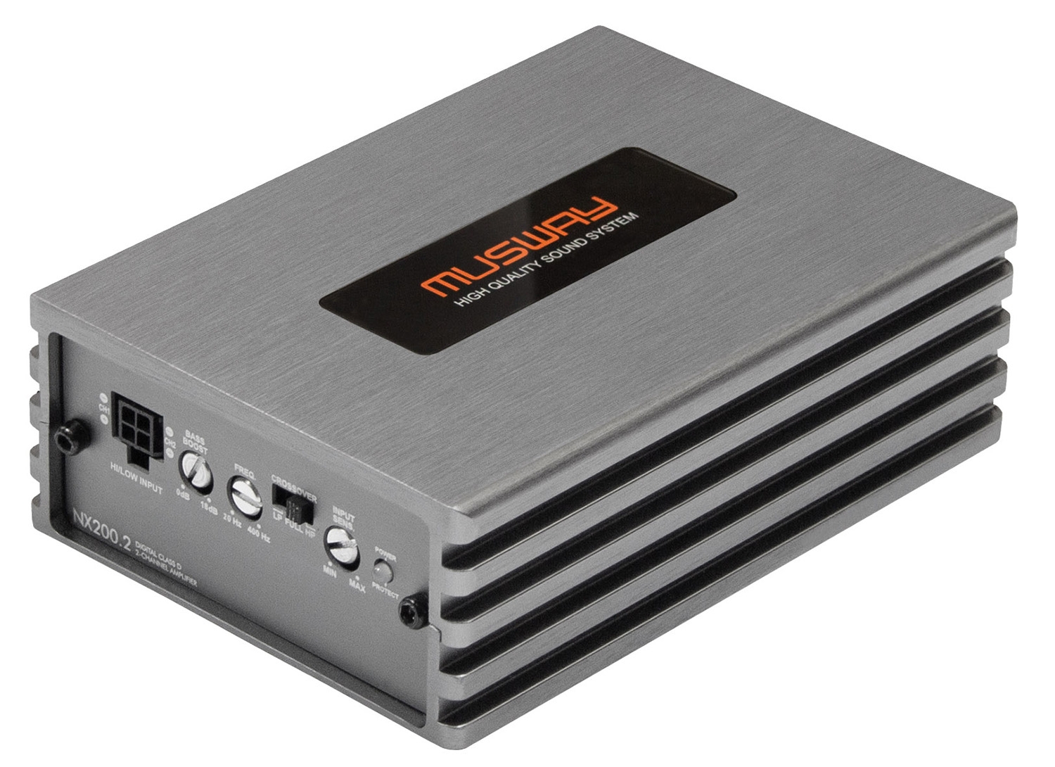 MUSWAY Digital 2-Kanal AMP NX200.2