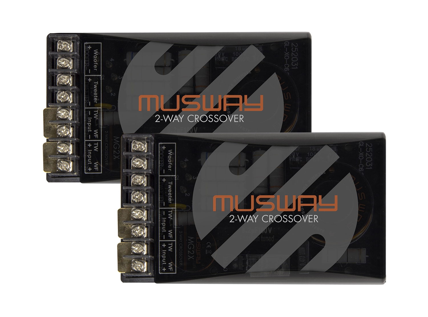 MUSWAY 2-Wege Frequenzweiche MG2X