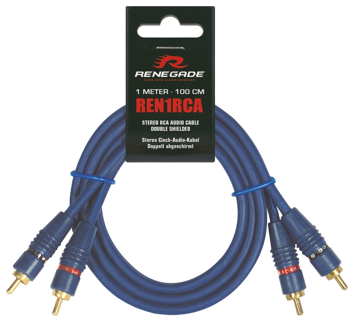 RENEGADE Cinchkabel 1 m REN1RCA