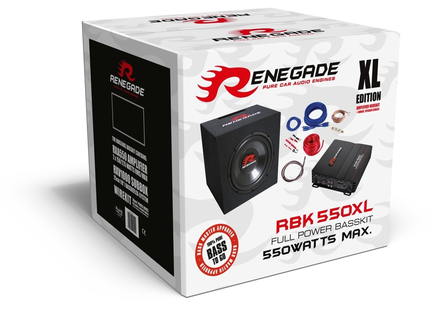 RENEGADE Basspack 2CH RBK550XL