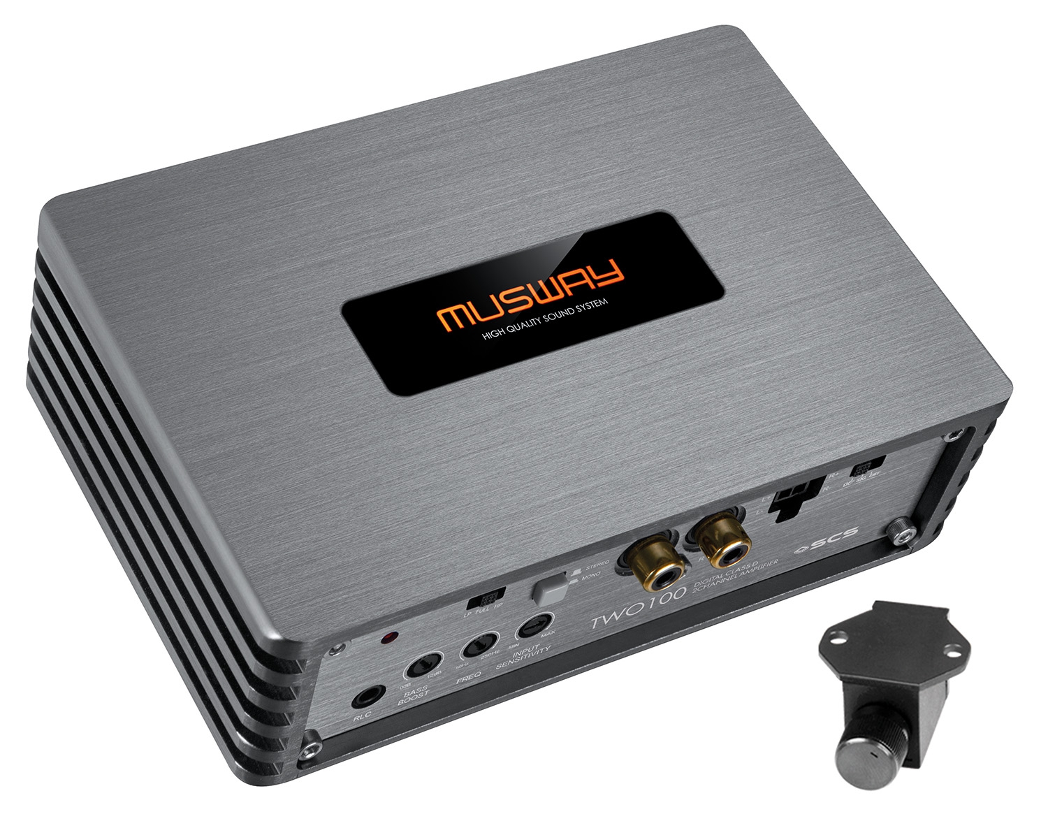 MUSWAY Digital 2-Kanal AMP TWO100
