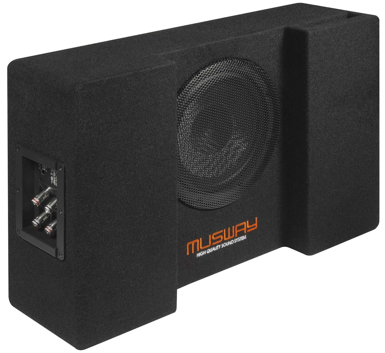 MUSWAY Single Bassreflex-Gehäusesub MF-108Q