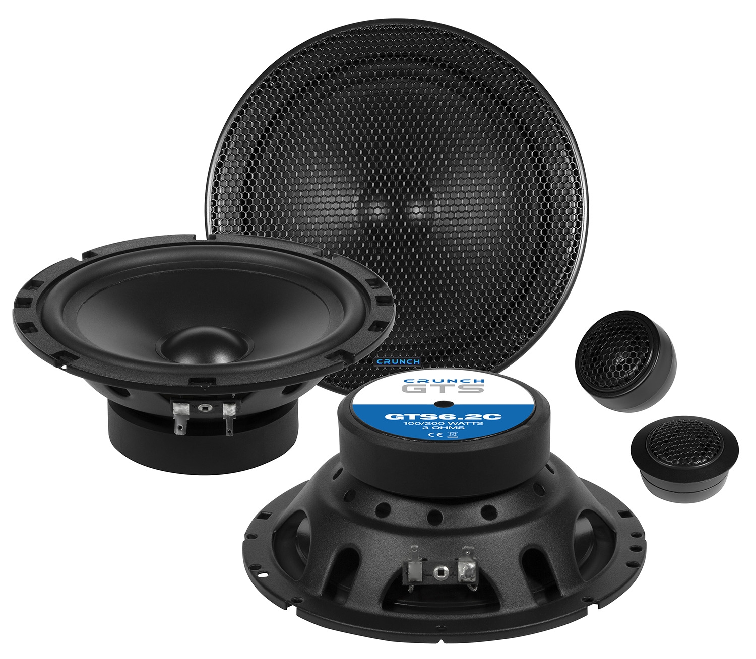 CRUNCH GTS 2-Wege Kompo 16,5 cm GTS-6.2C