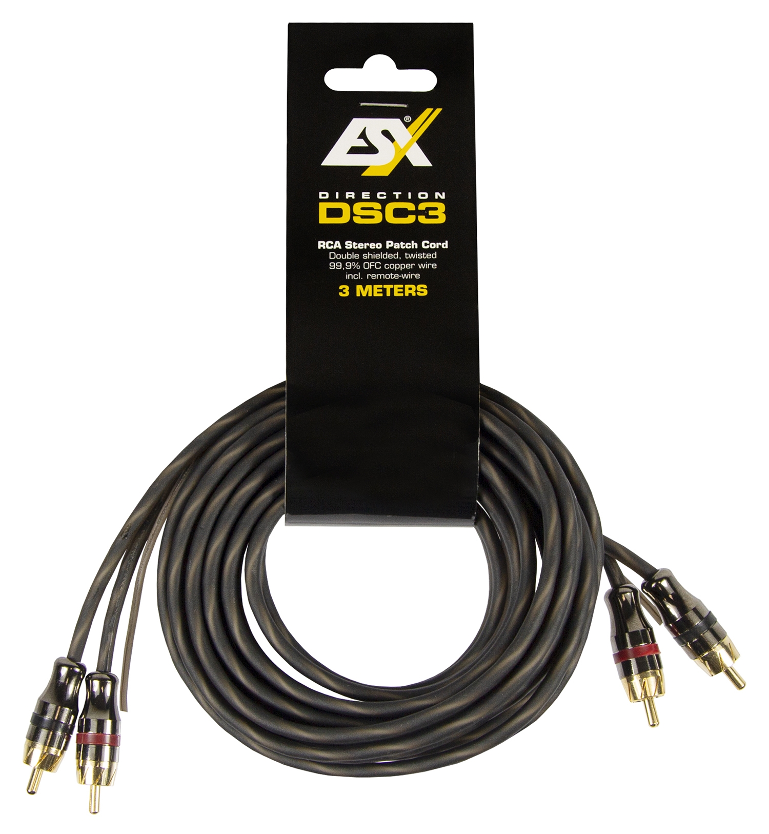 ESX DIRECTION Cinchkabel 3 m DSC3