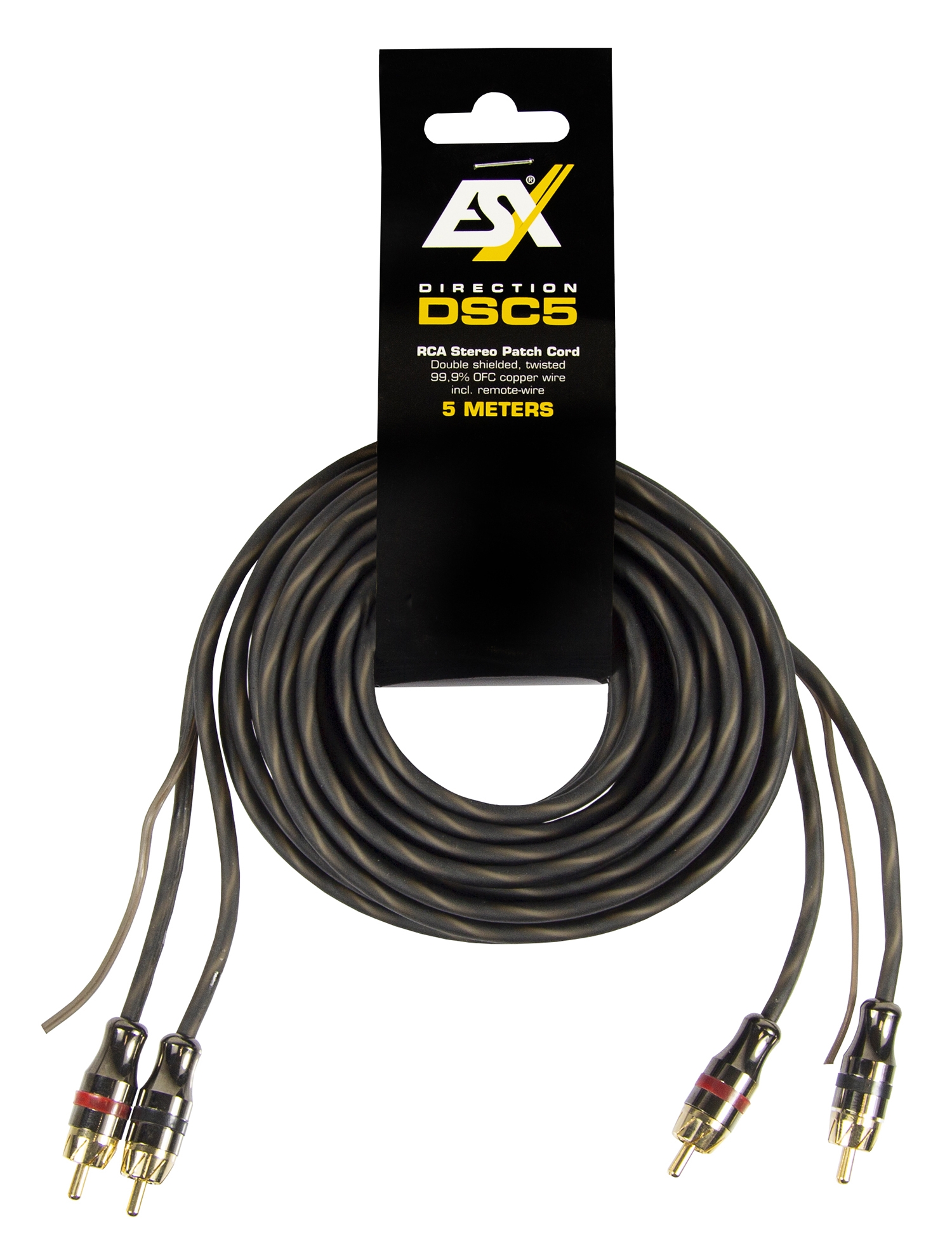 ESX DIRECTION Cinchkabel 5 m DSC5