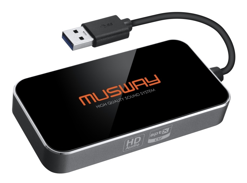 MUSWAY High Definition BT (Audio/APP) USB Dongle BTA-HD