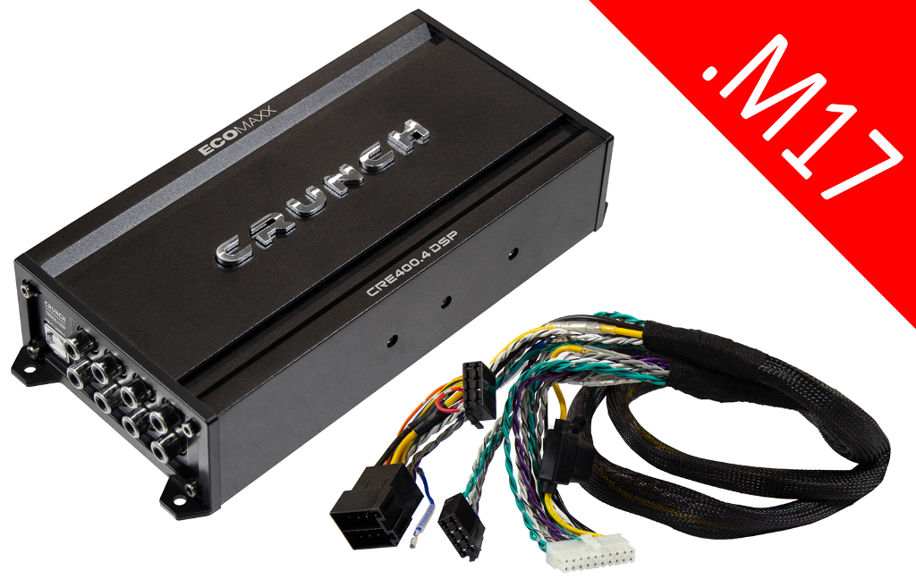 CRUNCH 4CH DSP AMP - CRE400.4DSP-ISO.M17