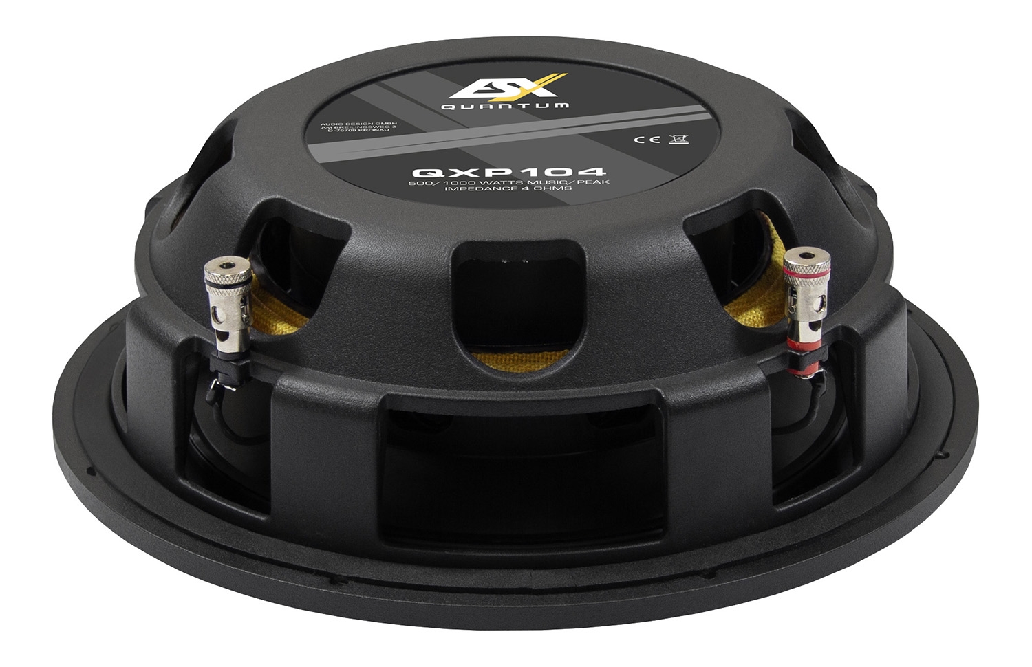 ESX QUANTUM Flat-Woofer QXP-104 (inkl. Gitter)