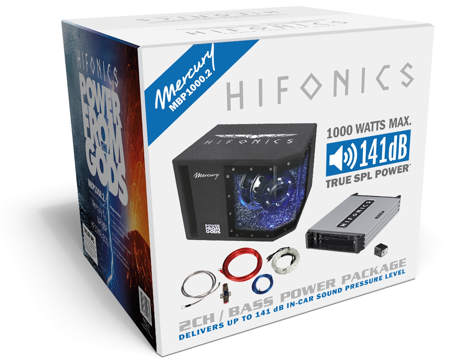 HIFONICS Basspack 2CH MBP1000.2