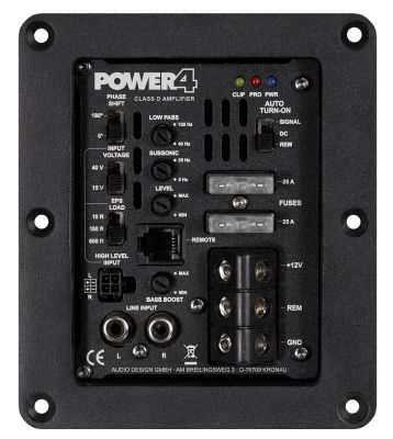 Power-Modul 460 Watt @ 4 Ohm POWER4